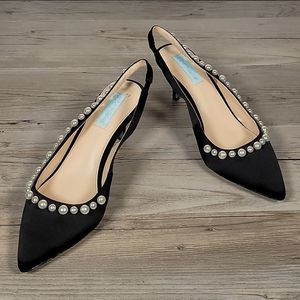 NWOB Blue by Betsey Johnson Isa Pump Sz 11M